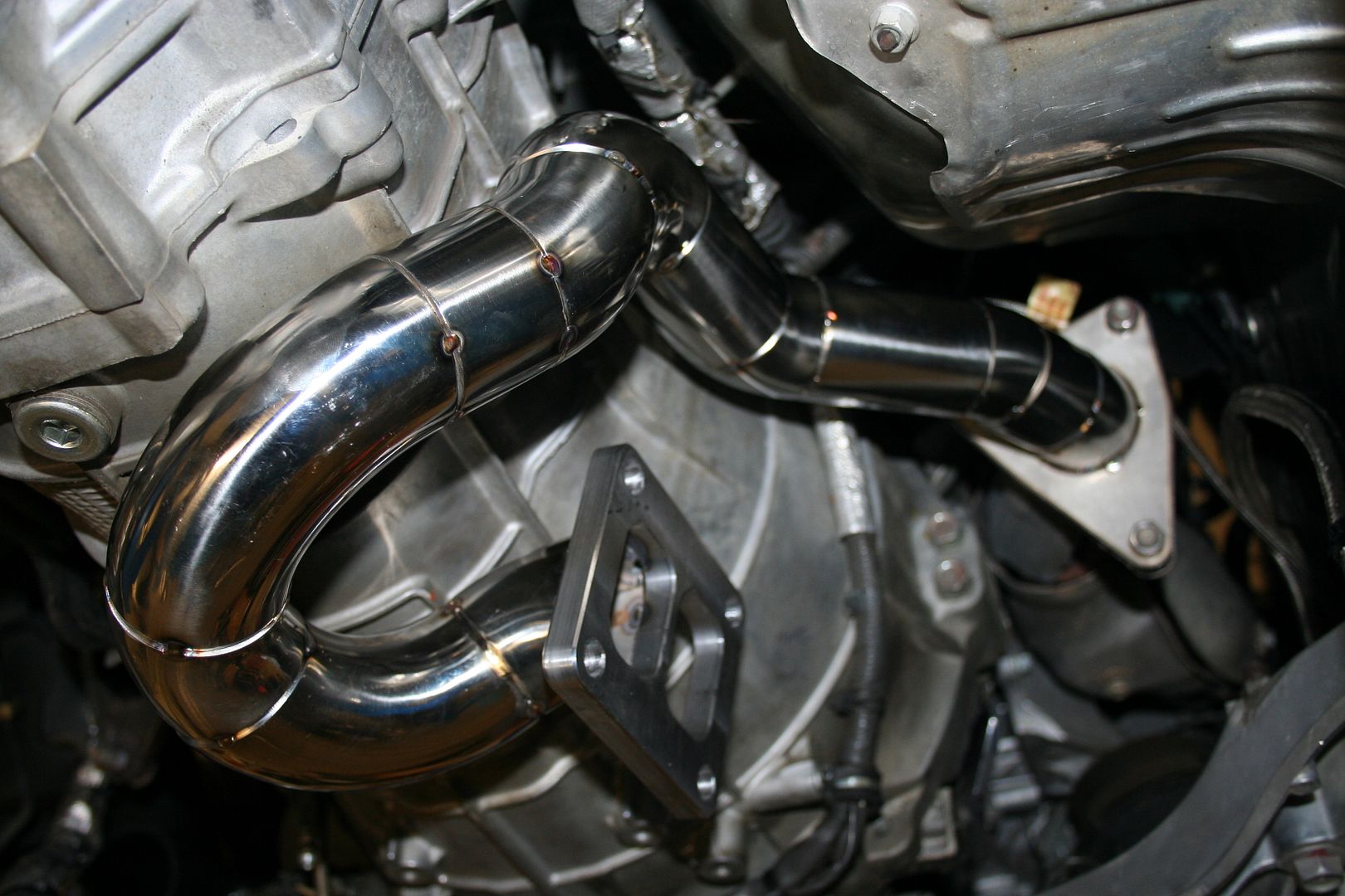 Boosted Performance single turbo fabrication Page 6